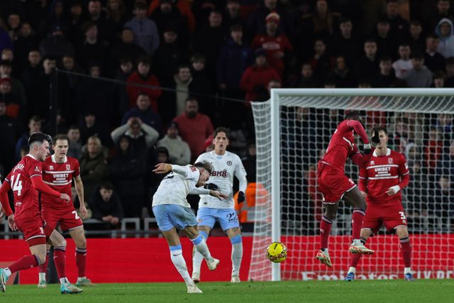 Emirates FA Cup Third Round Middlesbrough v Aston Villa