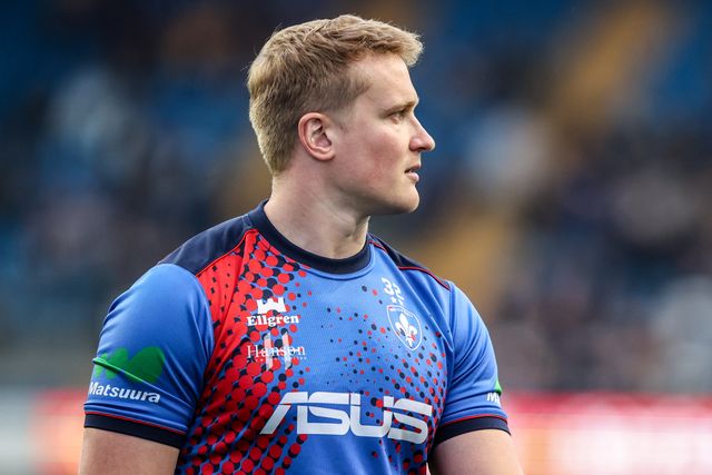 Will Tate of Wakefield Trinity in the pre-game warm up during the Betfred Super League round 10 match Leeds Rhinos vs Wakefield Trinity at AMT Headingley Stadium, Leeds, United Kingdom on 01 May 2026

(Photo by Alfie Cosgrove/News Images)