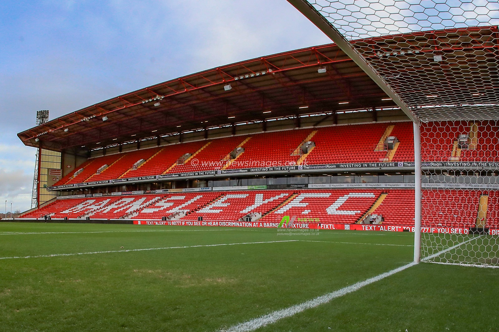 A general view of Oakwell during the Sky Bet League 1 match Barnsley vs Stevenage at Oakwell, Barnsley, United Kingdom, 23rd December 2023

(Photo by Alfie Cosgrove/News Images)