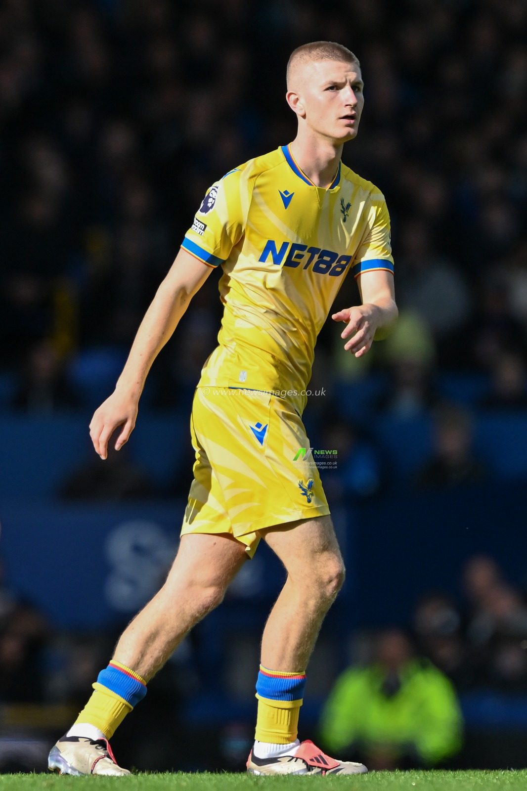 Adam Wharton of Crystal Palace during the Premier League match Everton vs Crystal Palace at Goodison Park, Liverpool, United Kingdom, 28th September 2024

(Photo by Cody Froggatt/News Images)