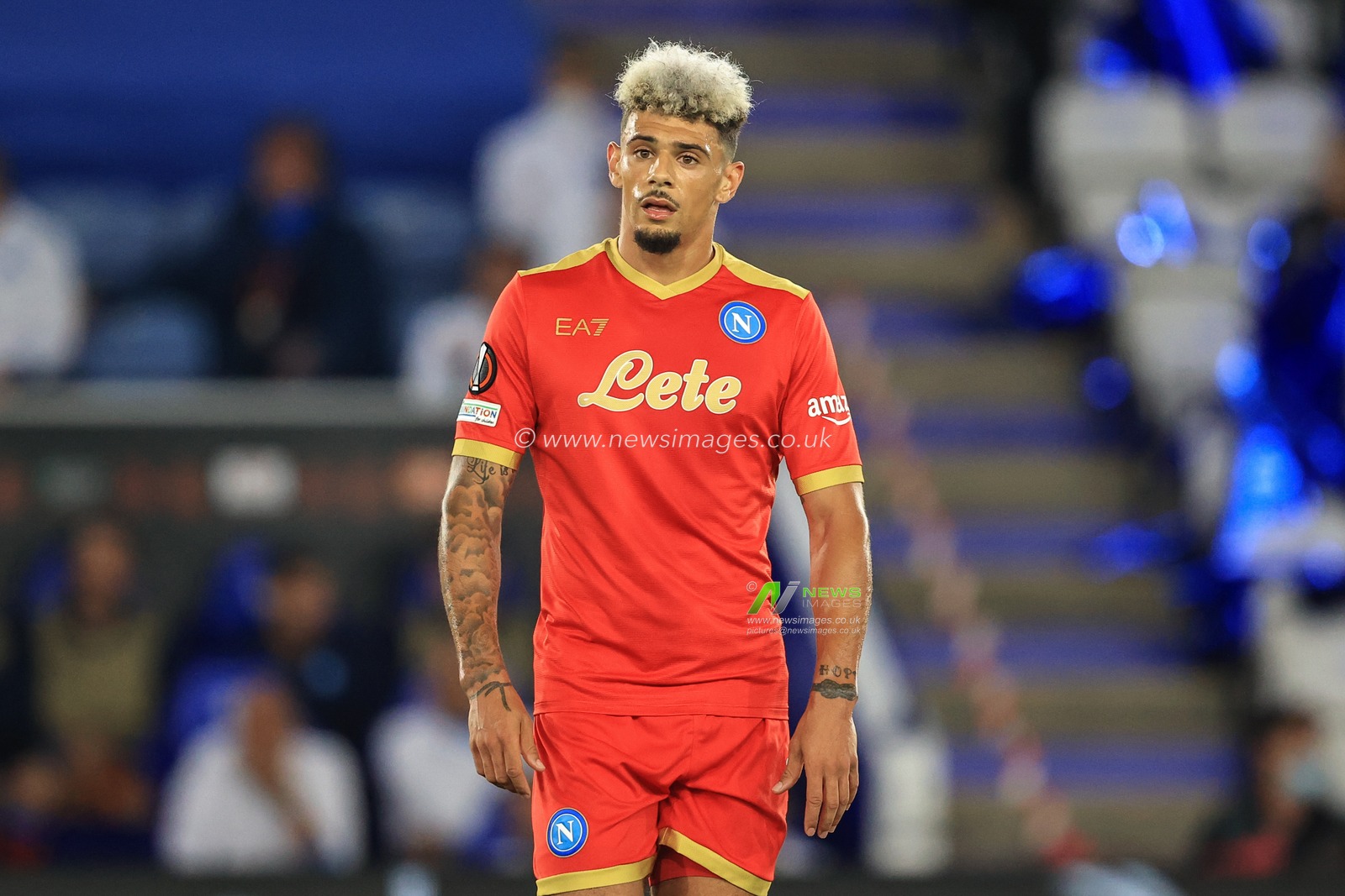 KÃ©vin Malcuit #2 of Napoli during the game