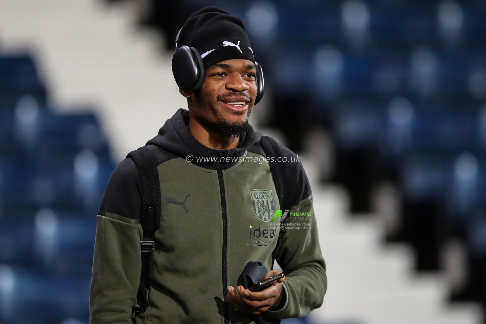 Grady Diangana of West Bromwich Albion arrives ahead of the Sky Bet Championship match West Bromwich Albion vs Southampton at The Hawthorns, West Bromwich, United Kingdom, 16th February 2024

(Photo by Gareth Evans/News Images)