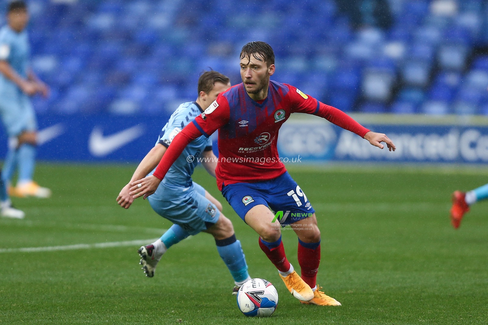 Tom Trybull (19) of Blackburn Rovers