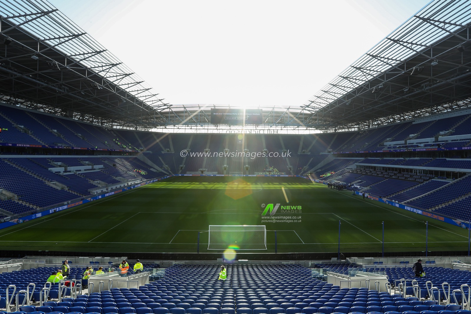 A general view of The Hill Dickinson Stadium ahead of the Premier League match Everton vs Fulham at Hill Dickinson Stadium, Liverpool, United Kingdom, 8th November 2025

(Photo by Jorge Horsted/News Images)

*** GER AUT SUI OUT ***