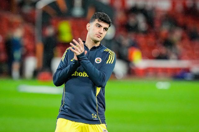Yigit Efe Demir of Fenerbahce in the pregame warmup session  during the UEFA Europa League 
Knockout Round Play-offs match Nottingham Forest vs Fenerbahce at City Ground, Nottingham, United Kingdom on 26 February 2026

(Photo by Maynard Manyowa/News Images)
