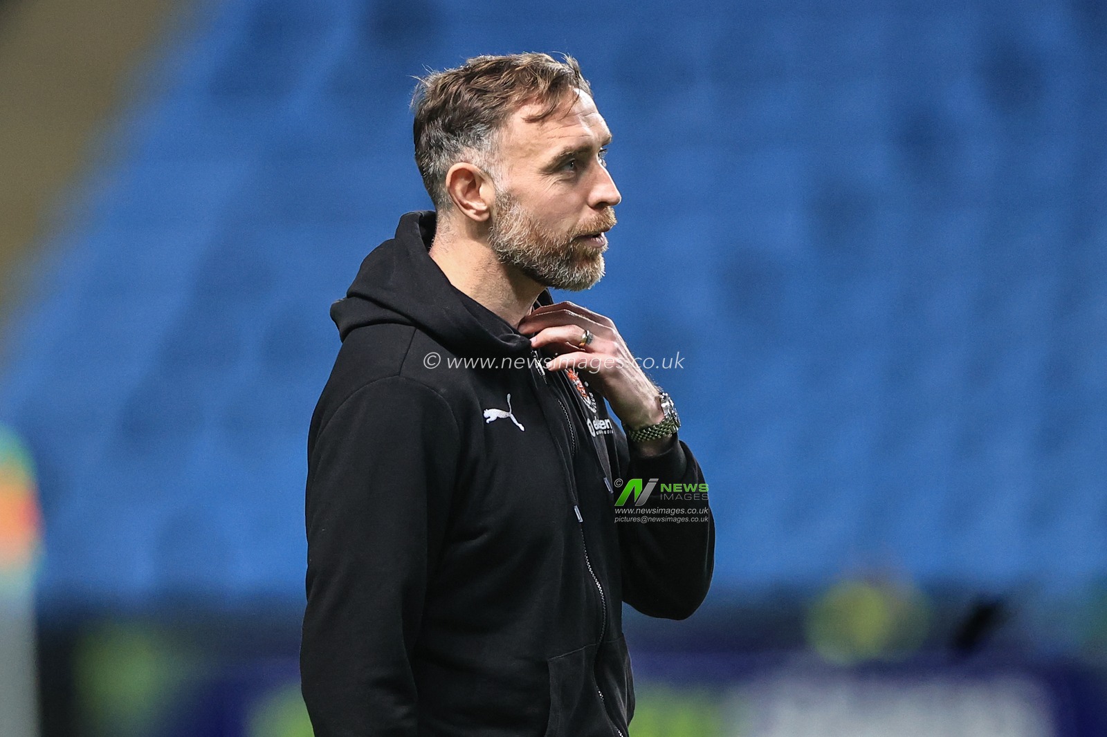 Richard Keogh #26 of Blackpool Coventry Building Society Arena