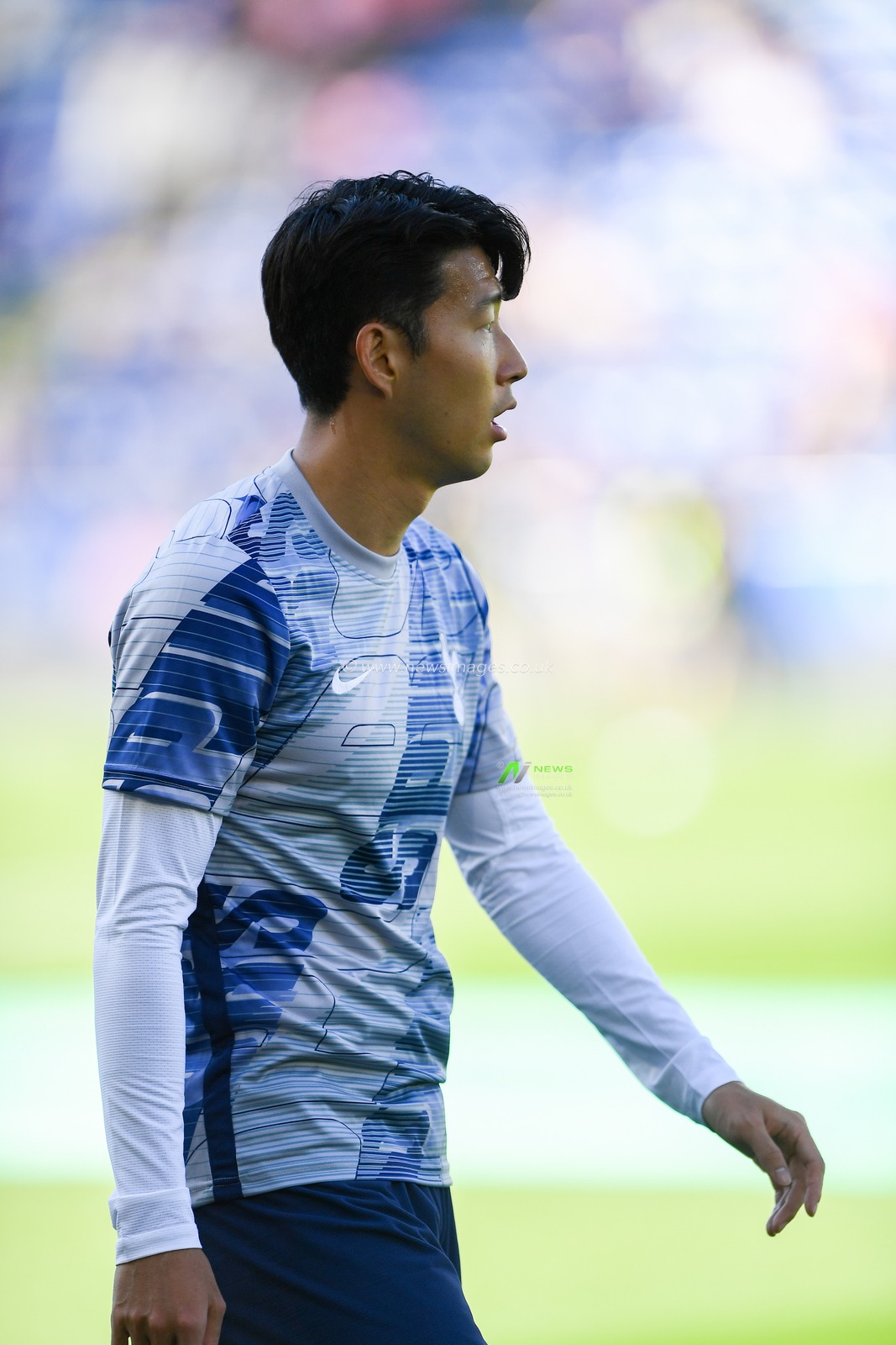 21st September 2019, King Power Stadium, Leicester, England ; Premier League Football, Leicester City vs Tottenham Hotspur : Son Heung-Min (7) of Tottenham Hotspur warms up 


Credit: Jon Hobley/News Images

English Football League images are subject to DataCo Licence
