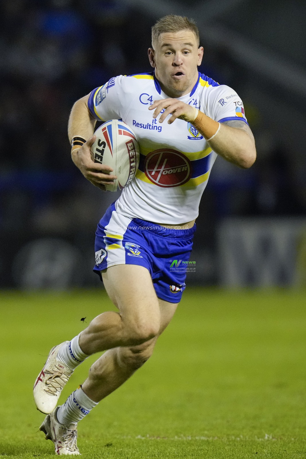 Matt Dufty #1 of Warrington Wolves during the Betfred Super LeagueRound 12 match Warrington Wolves vs Hull KR at Halliwell Jones Stadium, Warrington, United Kingdom, 12th May 2023

(Photo by Steve Flynn/News Images)