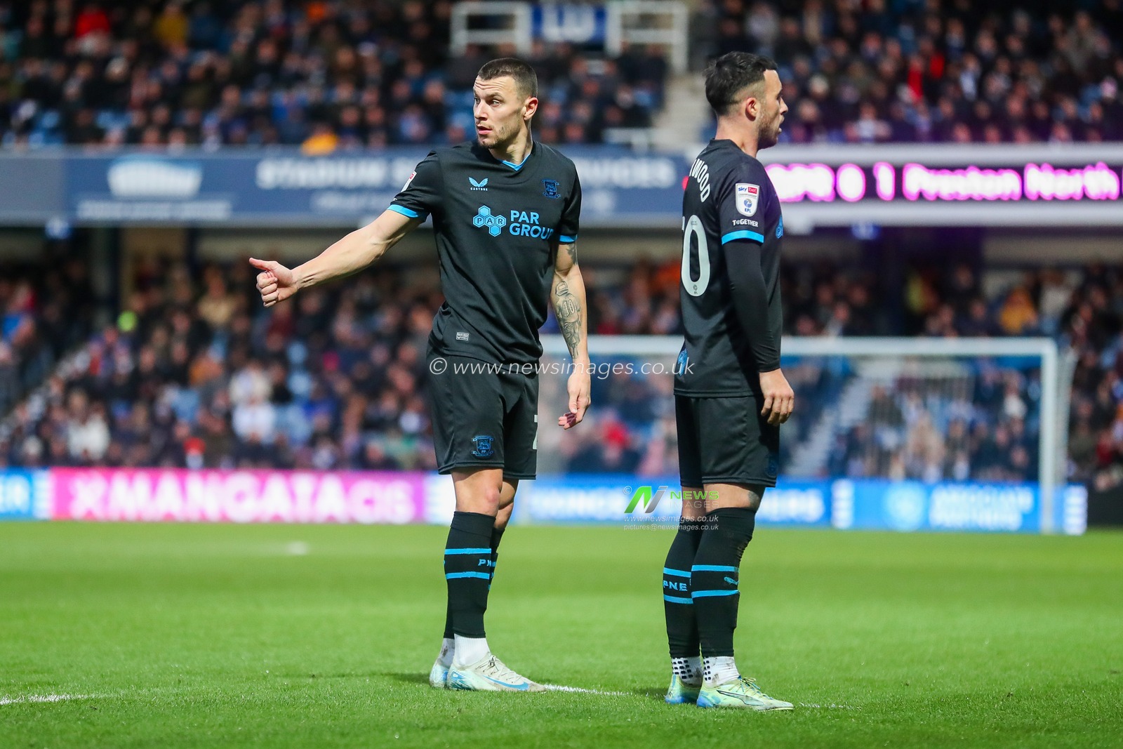 Milutin Osmajic of Preston North End reacts during the Sky Bet Championship match Queens Park Rangers vs Preston North End at Matrade Loftus Road, London, United Kingdom, 21st December 2024

(Photo by Izzy Poles/News Images)