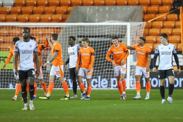 Bristol Street Motors Trophy Blackpool v Morecambe
