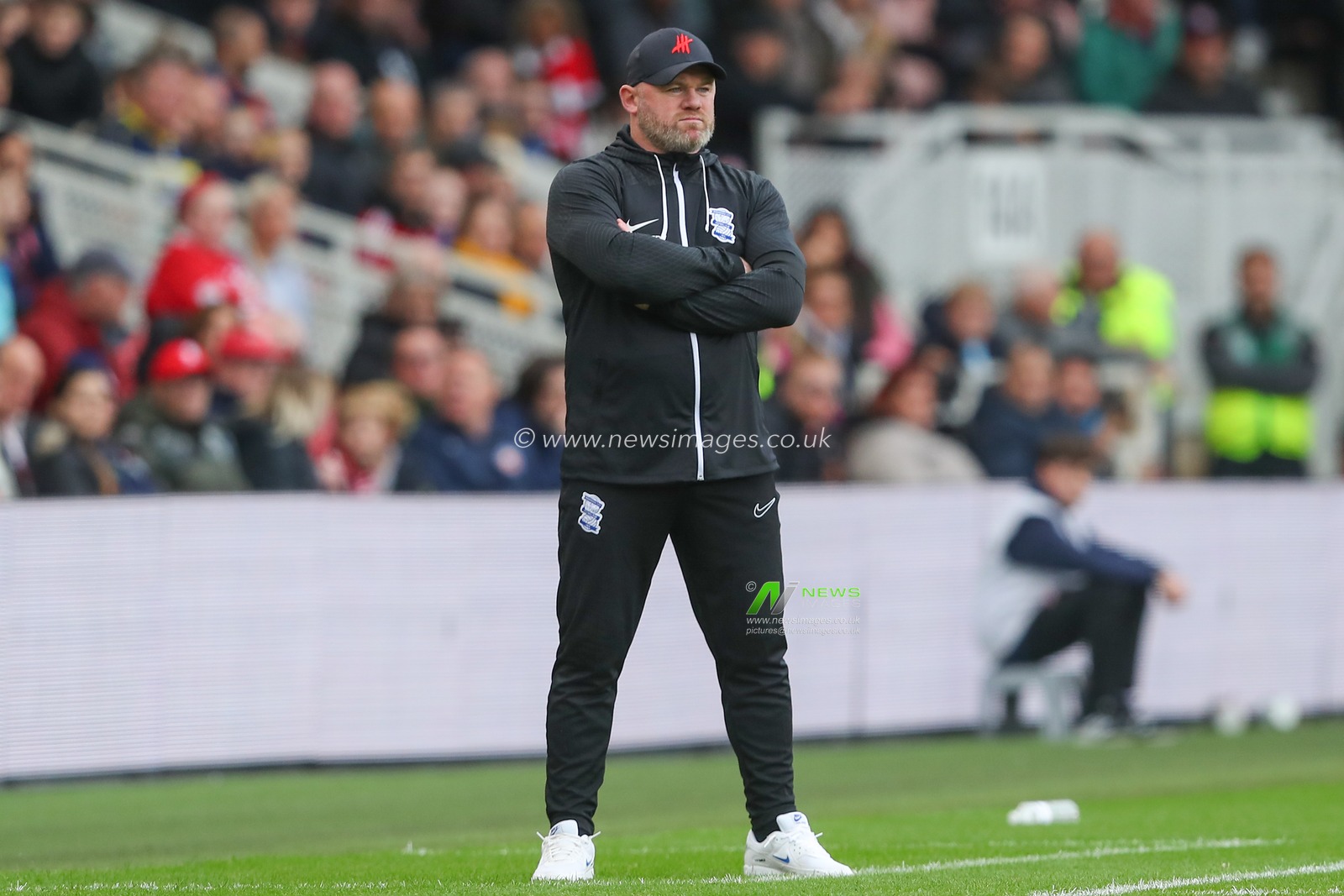 Wayne Rooney manager of Birmingham City during the Sky Bet Championship match Middlesbrough vs Birmingham City at Riverside Stadium, Middlesbrough, United Kingdom, 21st October 2023

(Photo by Gareth Evans/News Images)
