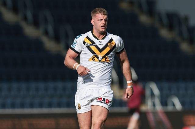 Jimmy Beckett of Castleford Tigers during the Rugby League Reserves match Leeds Rhinos Reserves vs Castleford Tigers Reserves at AMT Headingley Stadium, Leeds, United Kingdom on 22 May 2026

(Photo by Mark Cosgrove/News Images)