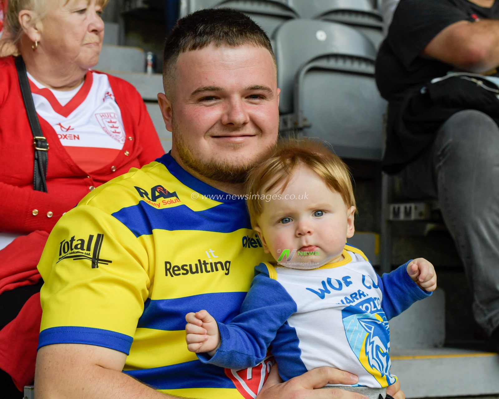 The Warrington Wolves fans enjoy the game at Magic Weekend