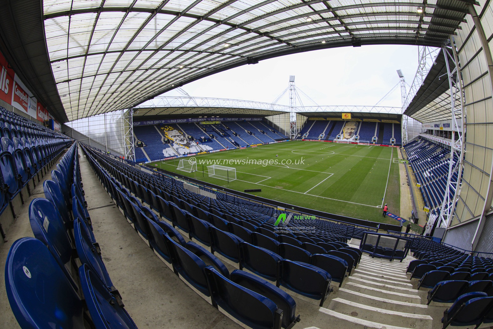 4th January 2020, Deepdale, Preston, England; Emirates FA Cup, Preston North End v Norwich City : Interior view of Deepdale

Credit: Conor Molloy/News Images
