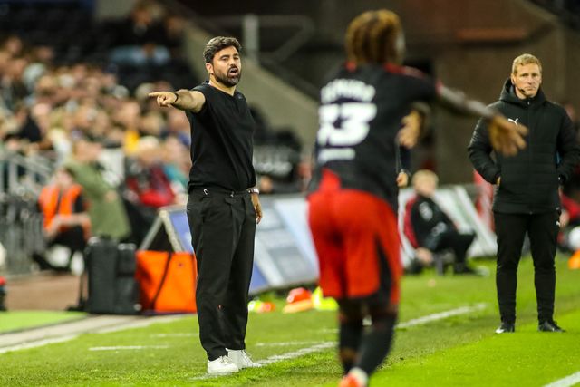Vitor Matos manager of Swansea City during the Sky Bet Championship match Swansea City vs Watford at Swansea.com Stadium, Swansea, United Kingdom on 01 September 2026

(Photo by Andrew Lewis/News Images)