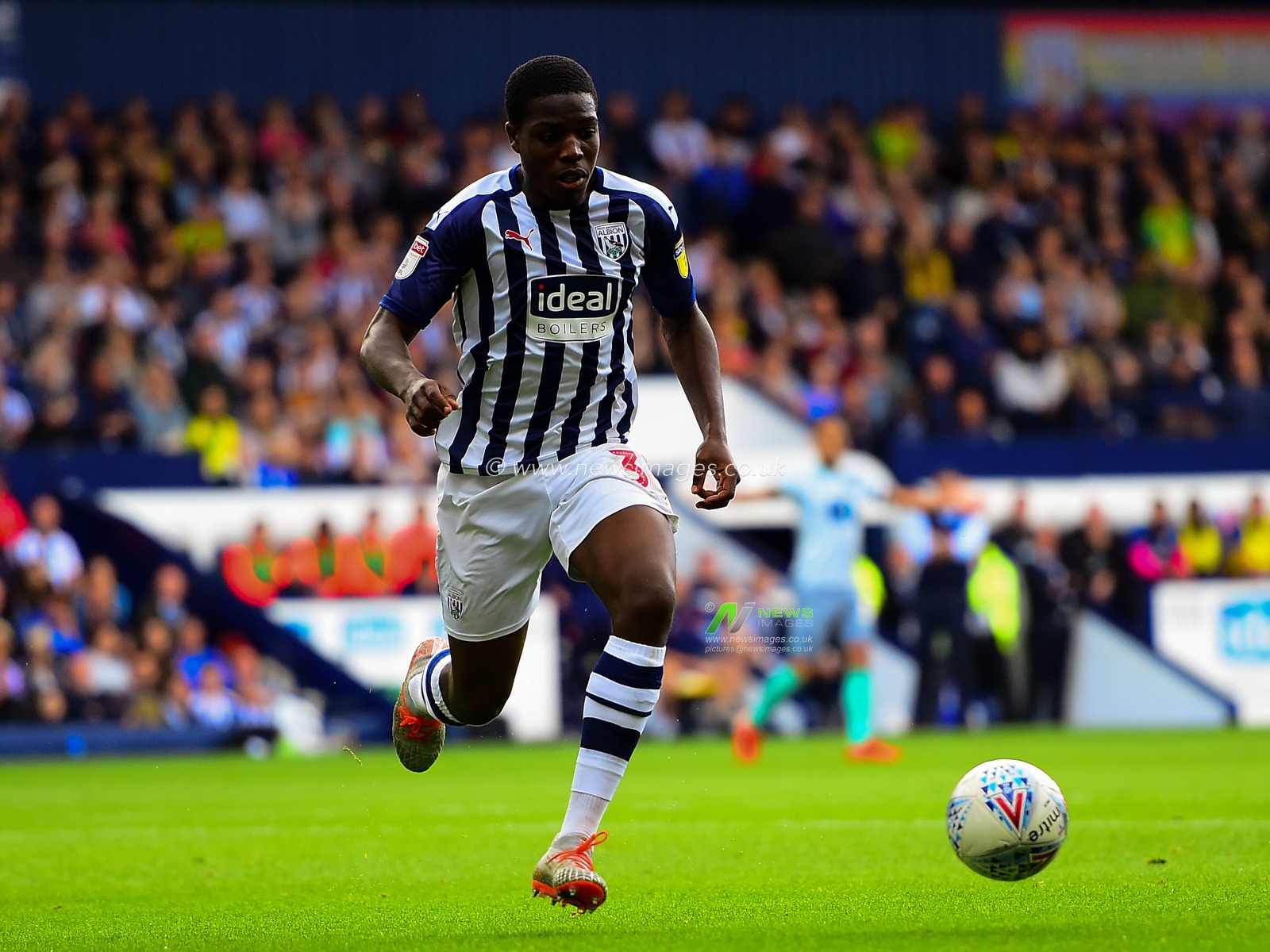 31st August 2019, The Hawthorns, West Bromwich, England; Sky Bet Championship Football, West Bromwich Albion vs Blackburn Rovers ; Nathan Ferguson (36) of West Bromwich Albion


Credit: Gareth Dalley/News Images

English Football League images are subject to DataCo Licence