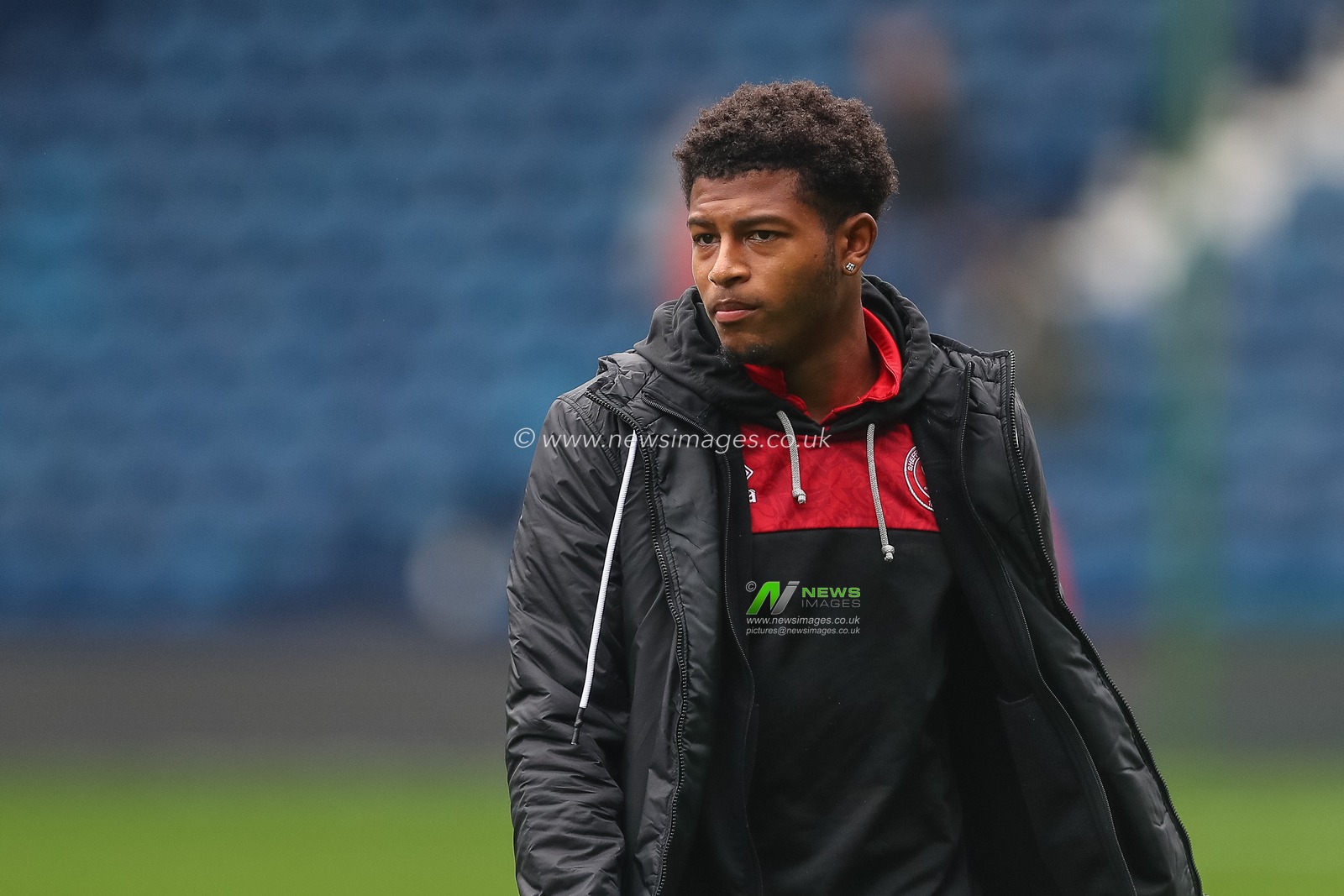Rhian Brewster #7 of Sheffield United arrives ahead of the Sky Bet Championship match West Bromwich Albion vs Sheffield United at The Hawthorns, West Bromwich, United Kingdom, 29th October 2022

(Photo by Gareth Evans/News Images)