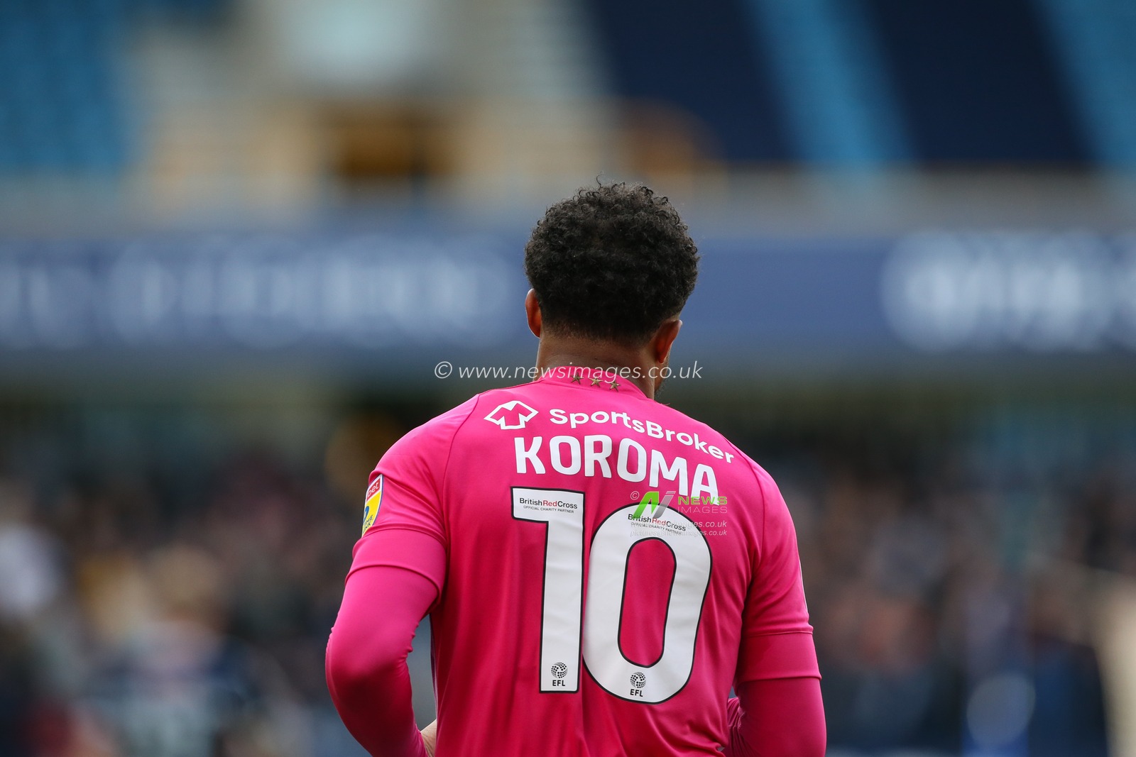Josh Koroma #10 of Huddersfield Town during the Sky Bet Championship match Millwall vs Huddersfield Town at The Den, London, United Kingdom, 18th March 2023

(Photo by Arron Gent/News Images)