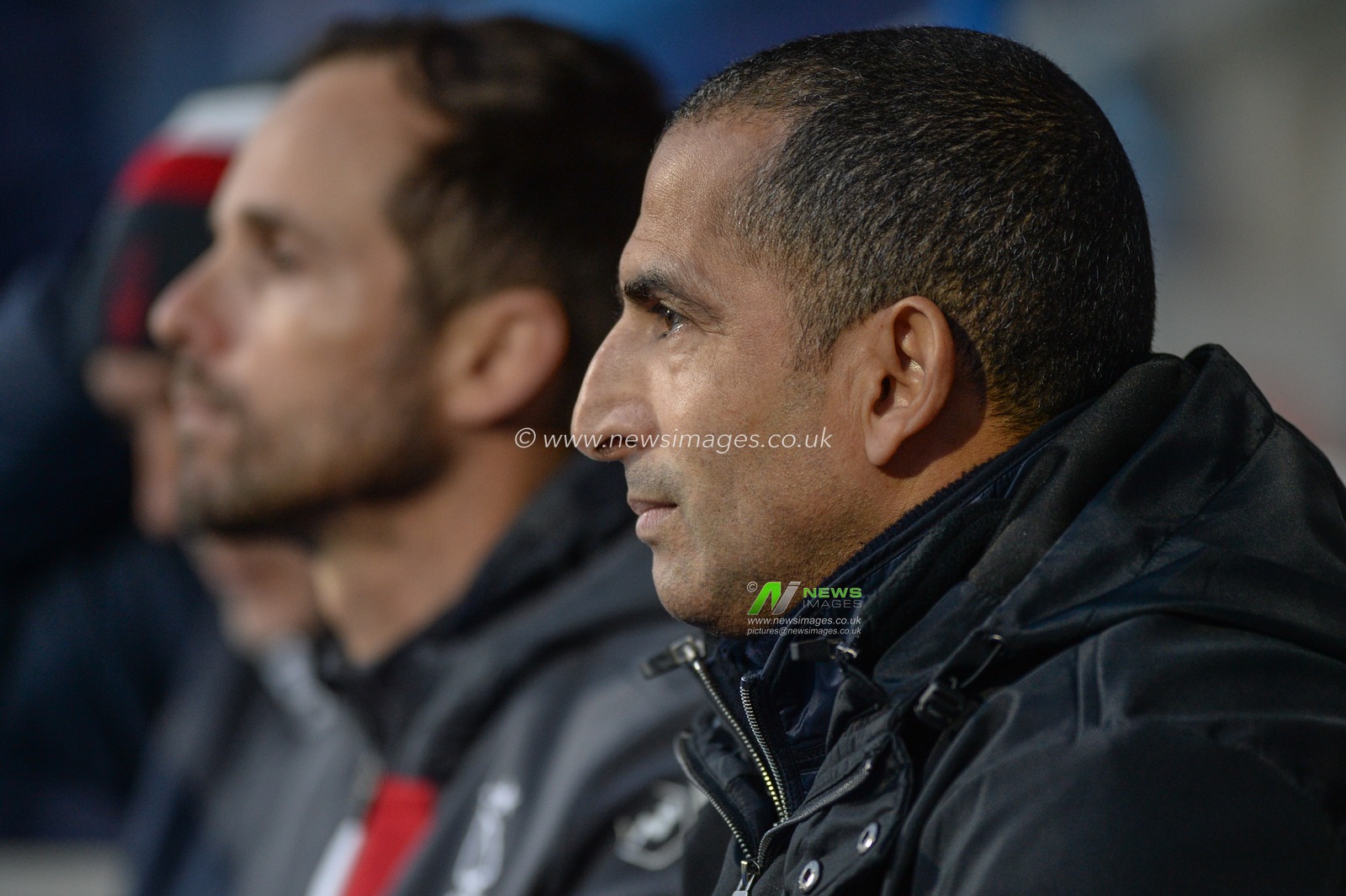 21st December 2019, John Smith's Stadium, Huddersfield, England; Sky Bet Championship, Huddersfield Town v Nottingham Forest : Sabri Lamouchi manager of Nottingham Forest 

Credit: Dean Williams/News Images