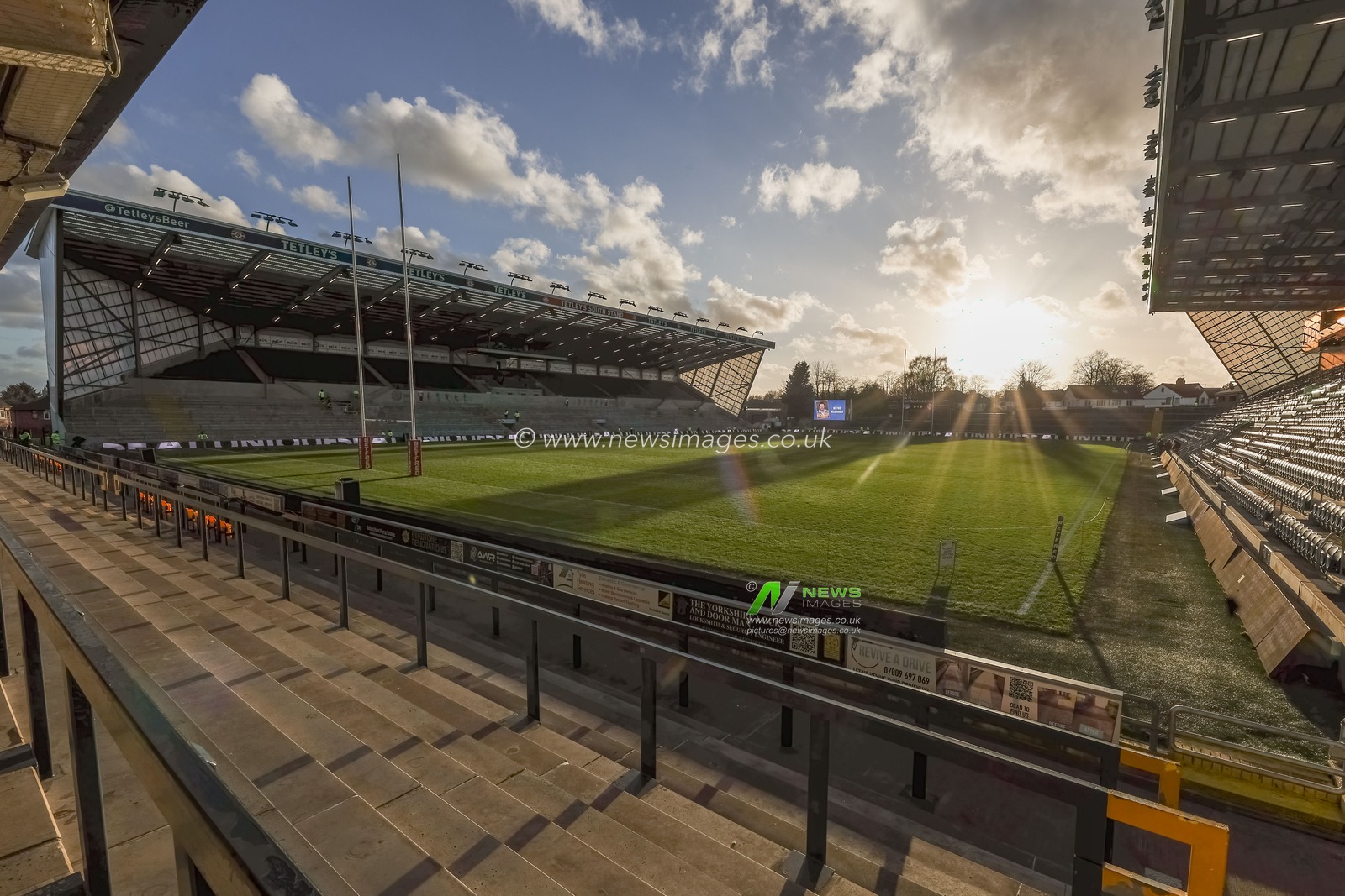 A general view of Headingley Stadium ahead of the Betfred Challenge Cup Sixth Round match Leeds Rhinos vs St Helens at Headingley Stadium, Leeds, United Kingdom, 22nd March 2024

(Photo by Mark Cosgrove/News Images)