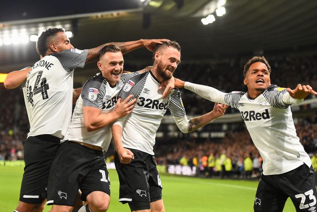 Sky Bet Championship Football Derby County vs Cardiff City