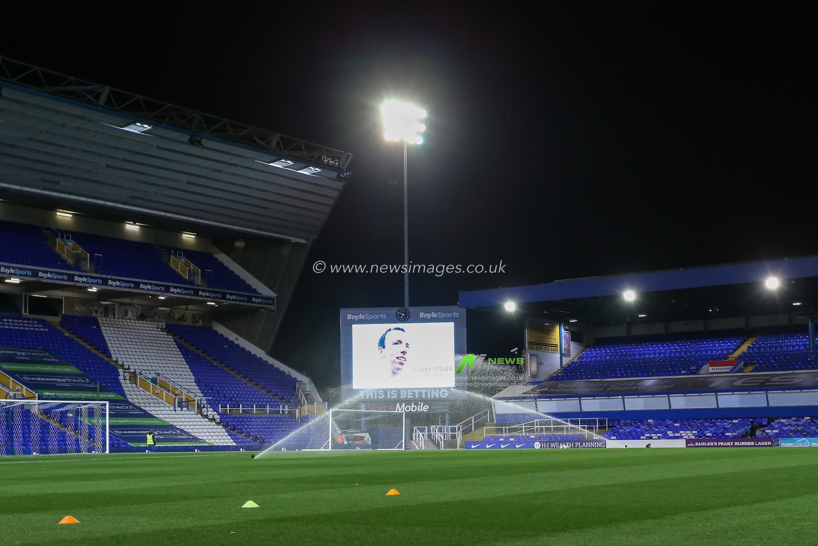 Coventry City tribute to Nobby Stiles who recently passed away.