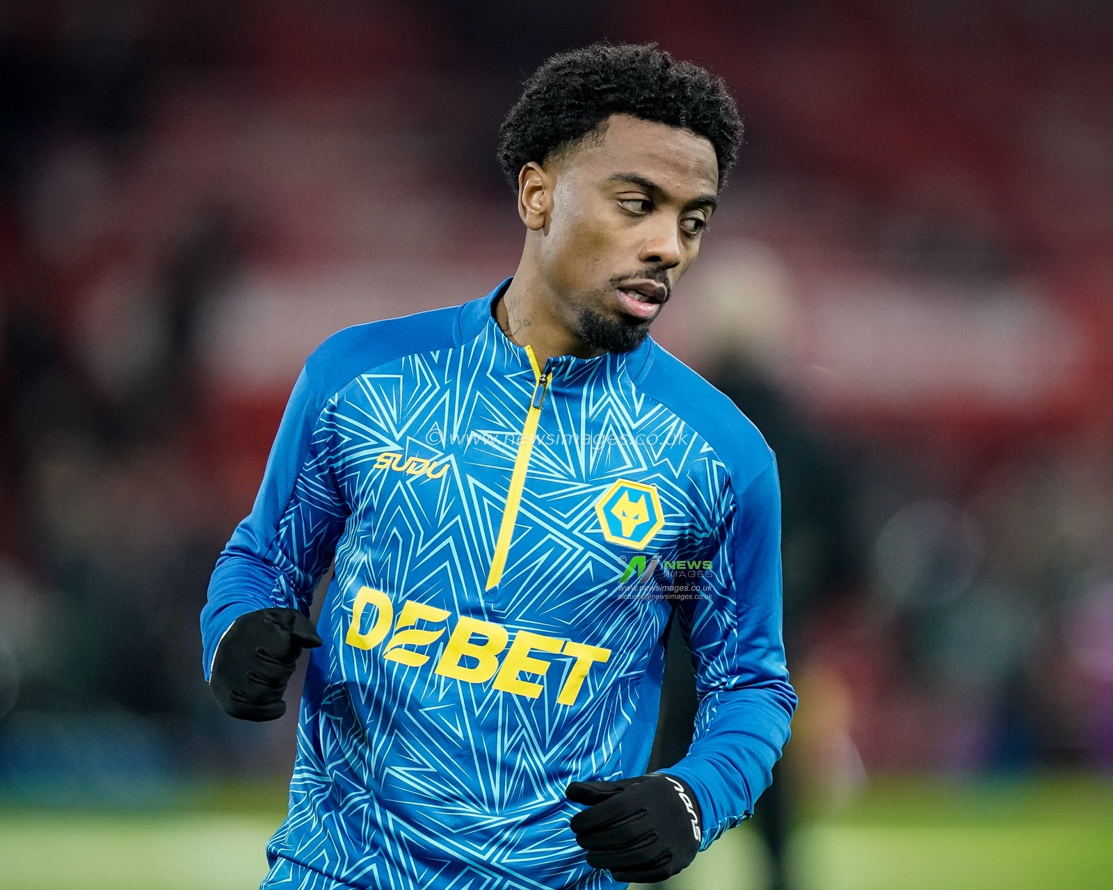 Angel Gomes of Wolverhampton Wanderers in the pregame warmup session  during the Premier League match Nottingham Forest vs Wolverhampton Wanderers at City Ground, Nottingham, United Kingdom on 11 February 2026

(Photo by Maynard Manyowa/News Images)