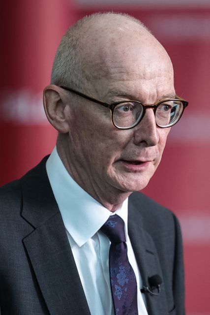Pat McFadden MP, Secretary of State for Work and Pensions is interviewed in the lobby during the Labour Party Annual Conference 2025 Day 4 at ACC, Liverpool, United Kingdom, 1st October 2025

(Photo by Mark Cosgrove/News Images)