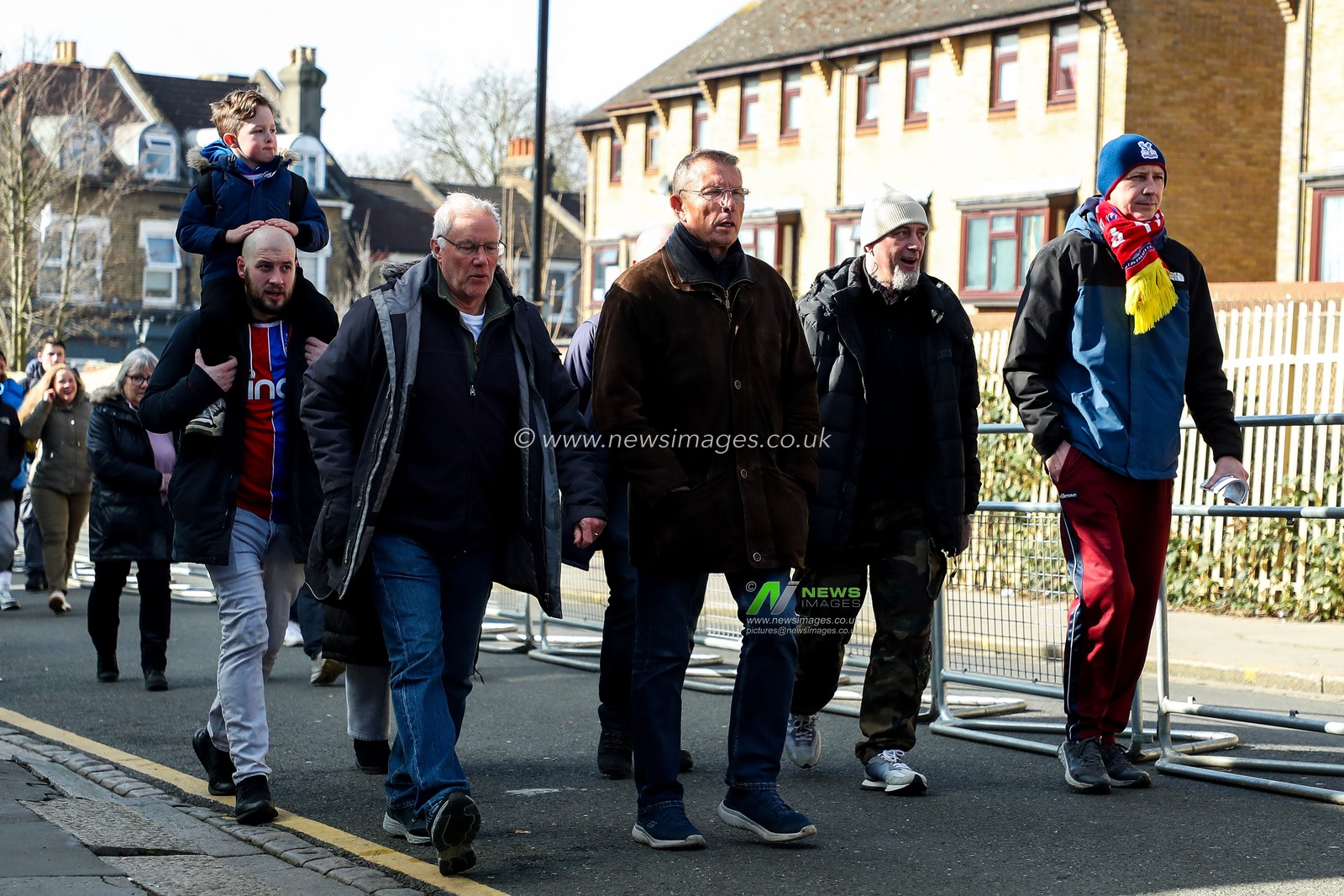 Fans arrive at Selhurst Park prior to the Emirates FA Cup 5th Round match Crystal Palace vs Millwall at Selhurst Park, London, United Kingdom, 1st March 2025

(Photo by Izzy Poles/News Images)