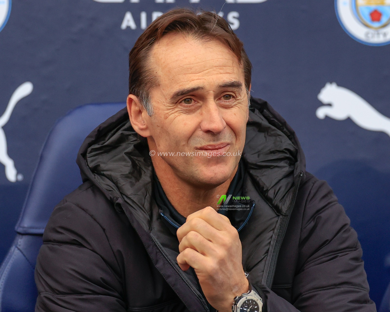 Julen Lopetegui manager of Wolverhampton Wanderers  ahead of the Premier League match Manchester City vs Wolverhampton Wanderers at Etihad Stadium, Manchester, United Kingdom, 22nd January 2023

(Photo by Conor Molloy/News Images)