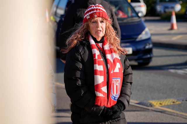 Stoke City fans outside the stadium during the Sky Bet Championship match Stoke City vs Millwall at Bet365 Stadium, Stoke On Trent, United Kingdom on 21 April 2026

(Photo by Maynard Manyowa/News Images)