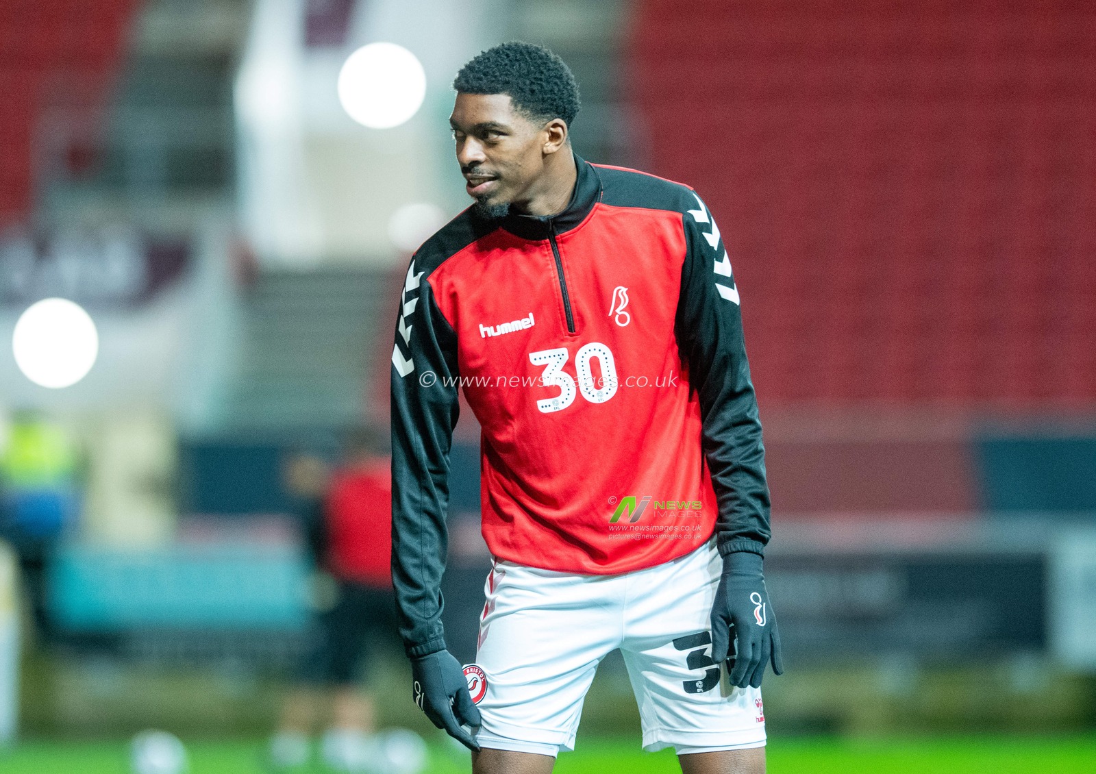 Tyreeq Bakinson #30 of Bristol City