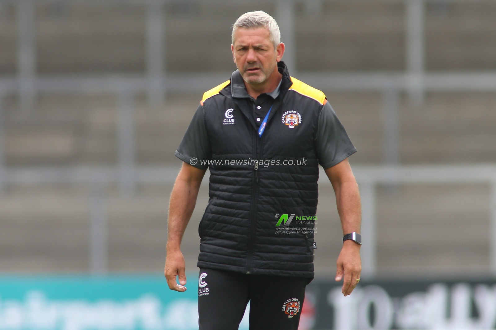 Daryl Powell (Head Coach) of Castleford Tigers.