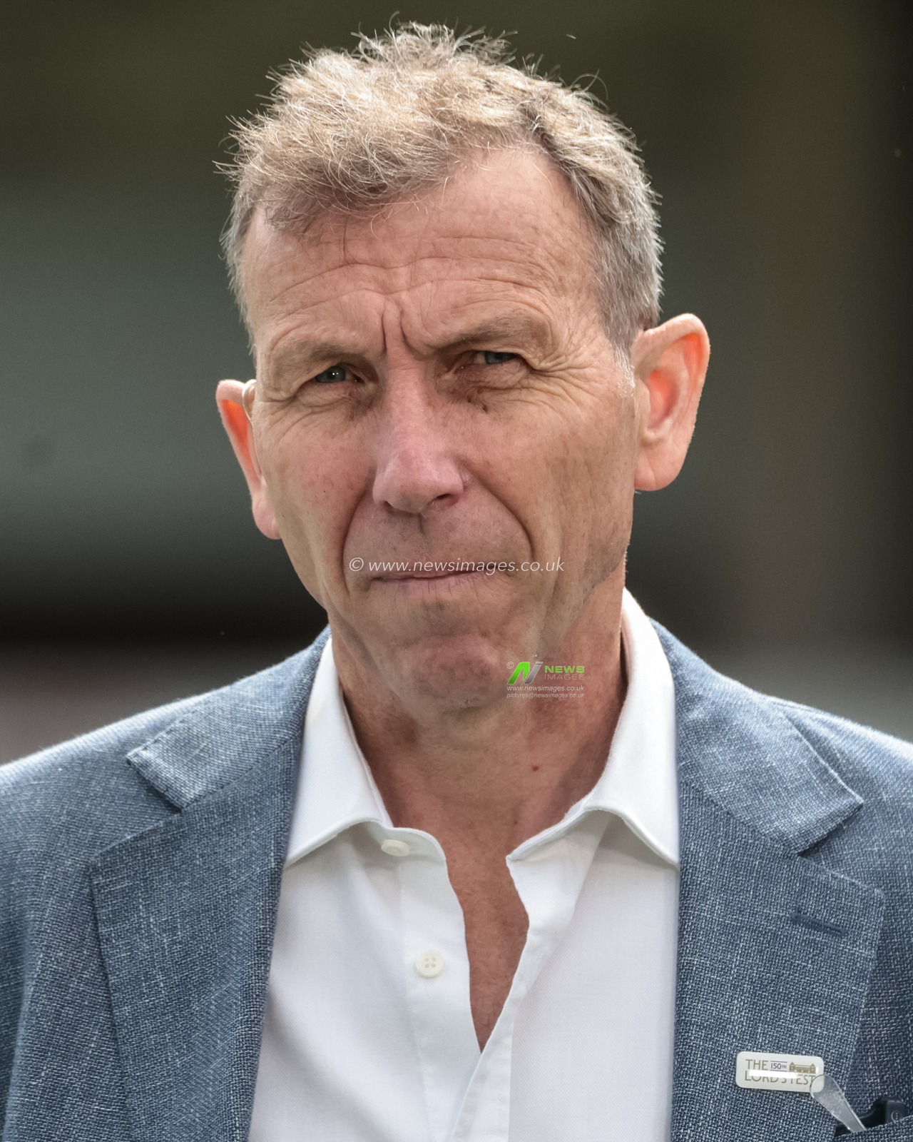 Michael Atherton is in attendance during the 1st Rothesay Test Match Day 1 England vs New Zealand at Lords, London, United Kingdom on 04 June 2026

(Photo by Mark Cosgrove/News Images)