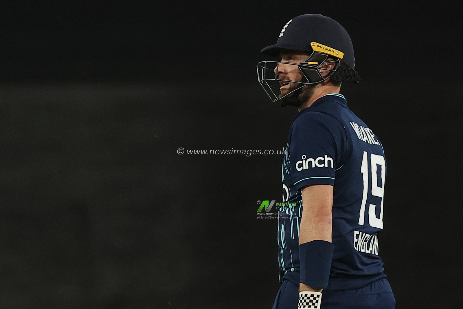 Chris Woakes of England exits the field after being dismissed during the Dettol ODI Series match Australia vs England at Melbourne Cricket Ground, Melbourne, Australia, 22nd November 2022

(Photo by Patrick Hoelscher/News Images)