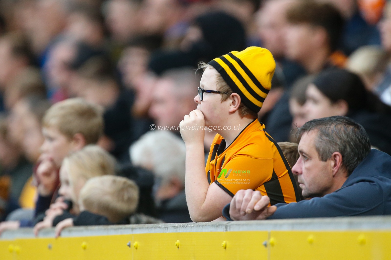 A fan of Hull City during the Sky Bet Championship match Hull City vs Blackburn Rovers at MKM Stadium, Hull, United Kingdom, 29th October 2022

(Photo by Ben Early/News Images)