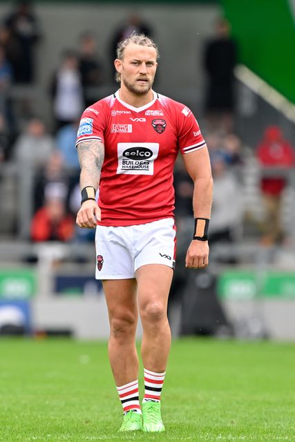 Chris Hankinson of Salford Red Devils during the Betfred Super League Round 16 match Salford Red Devils vs Hull FC at Salford Community Stadium, Eccles, United Kingdom, 7th July 2024

(Photo by Cody Froggatt/News Images)