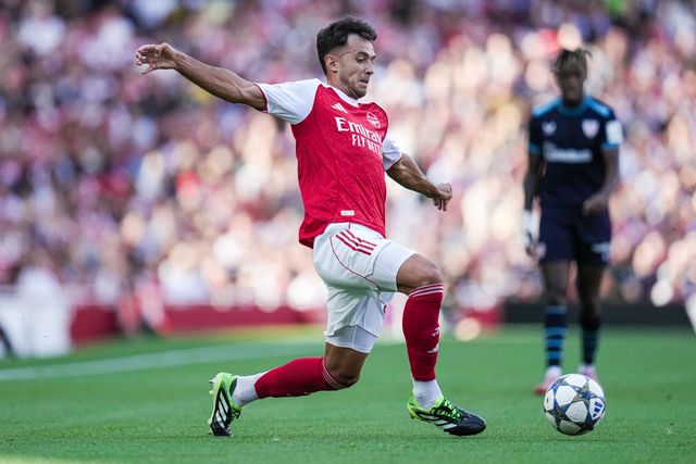 Martin Zubimendi of Arsenal during the Pre-season friendly match Arsenal vs Athletic Bilbao at Emirates Stadium, London, United Kingdom, 9th August 2025

(Photo by Harvey Murphy/News Images)