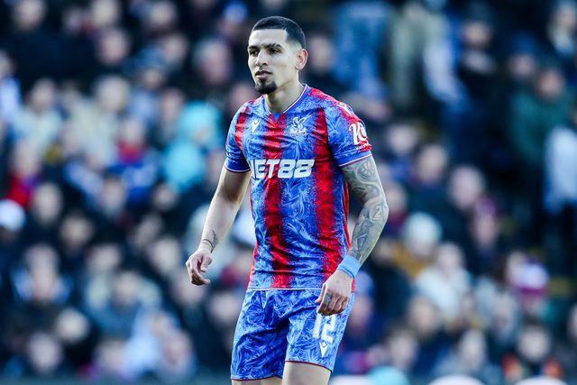 Daniel Munoz of Crystal Palace in action during the Emirates FA Cup 5th Round match Crystal Palace vs Millwall at Selhurst Park, London, United Kingdom, 1st March 2025

(Photo by Izzy Poles/News Images)
