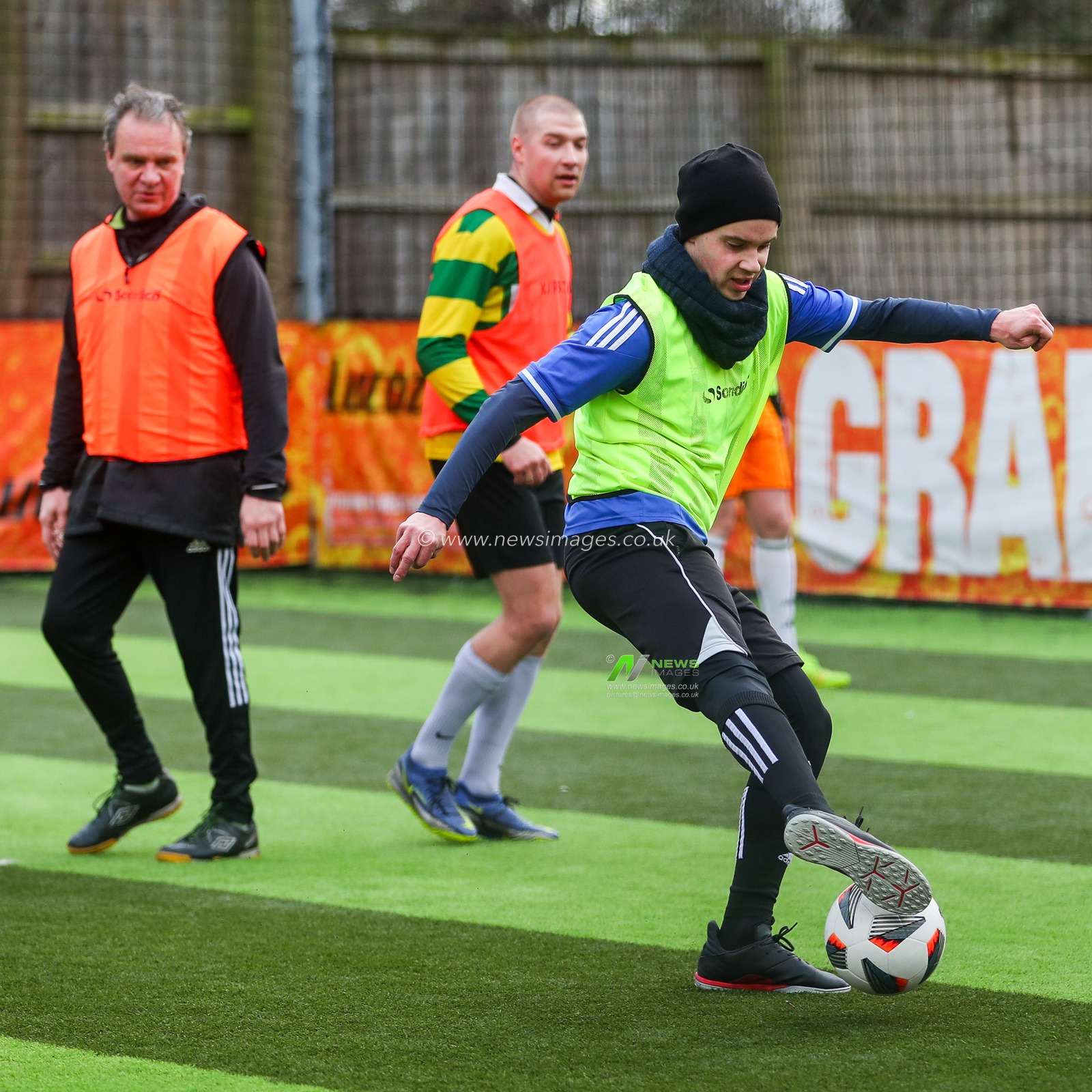 A local Power League in action prior to the Sky Bet Championship match Queens Park Rangers vs Preston North End at Matrade Loftus Road, London, United Kingdom, 21st December 2024

(Photo by Izzy Poles/News Images)
