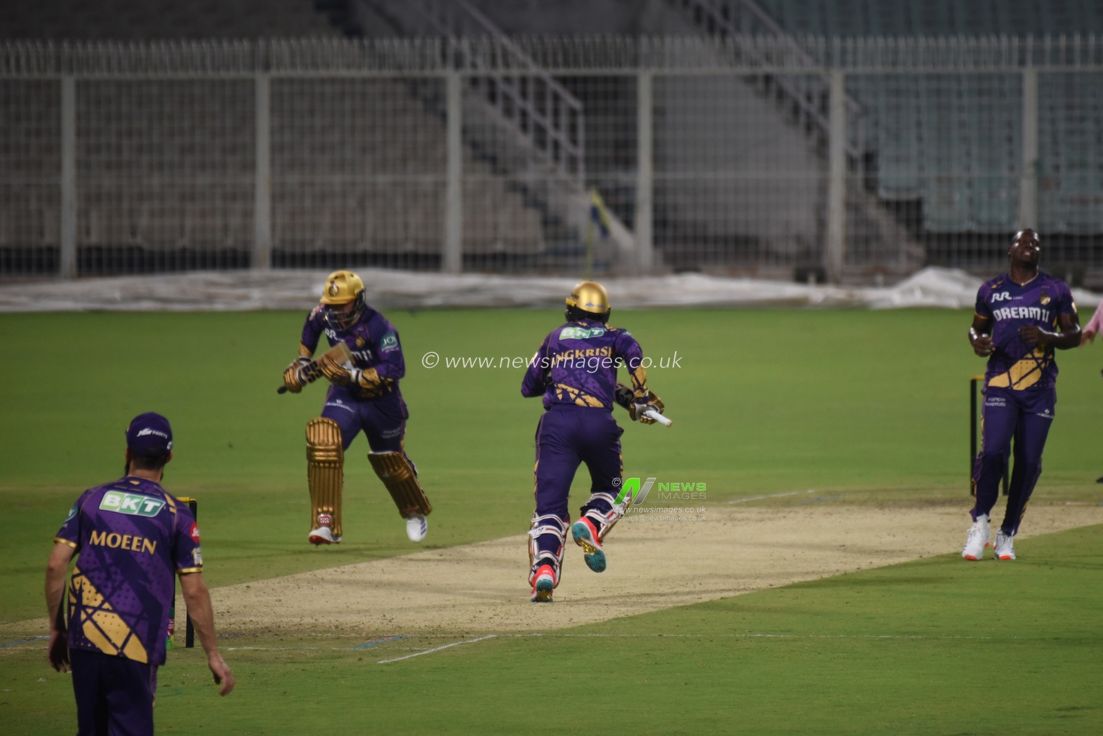 Kolkata Knight Rider's practices cricket match  during a training sessionahead the Indian Premier League (IPL) Twenty20 cricket Match at the Eden Gardens Stadium in Kolkata on March 17,2025,Pictures by Debajyoti Chakraborty.(Photo: Debajyoti Chakraborty/News Images)