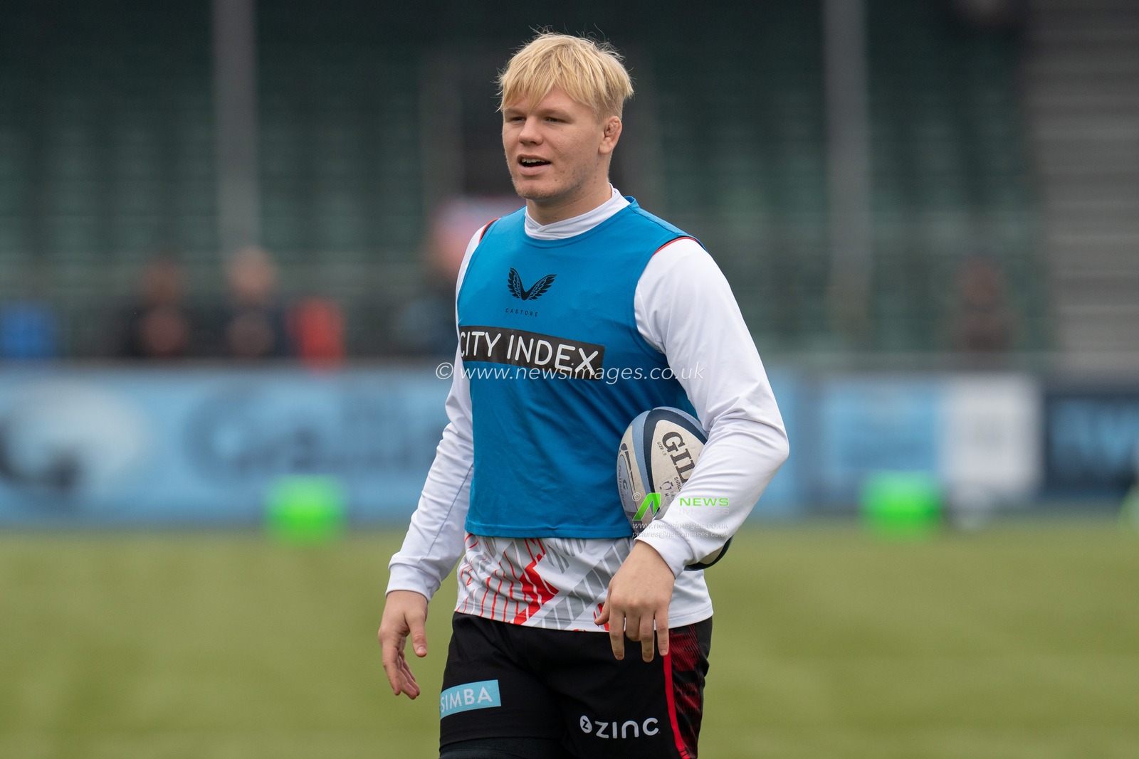 Hugh Tizard #20 of Saracens during the Gallagher Premiership match Saracens vs Northampton Saints at StoneX Stadium, London, United Kingdom, 13th November 2022

(Photo by Richard Washbrooke/News Images)