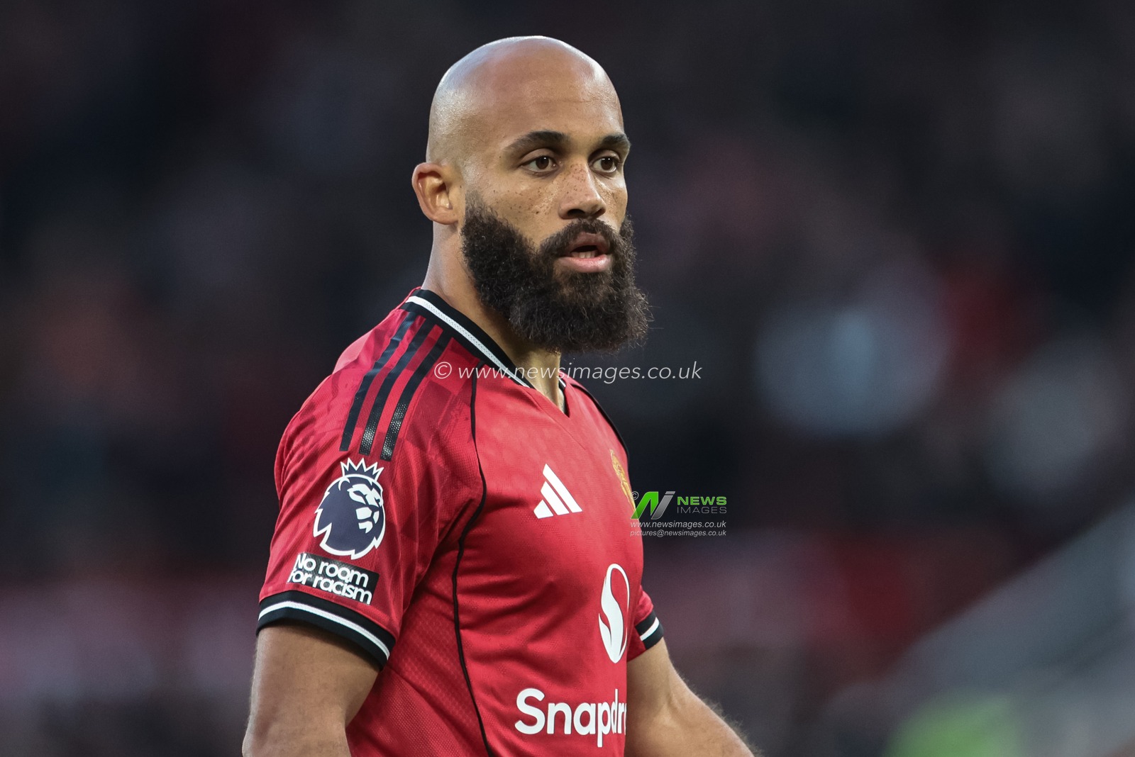Bryan Mbeumo of Manchester United during the Premier League match Manchester United vs Brighton and Hove Albion at Old Trafford, Manchester, United Kingdom, 25th October 2025

(Photo by Mark Cosgrove/News Images)