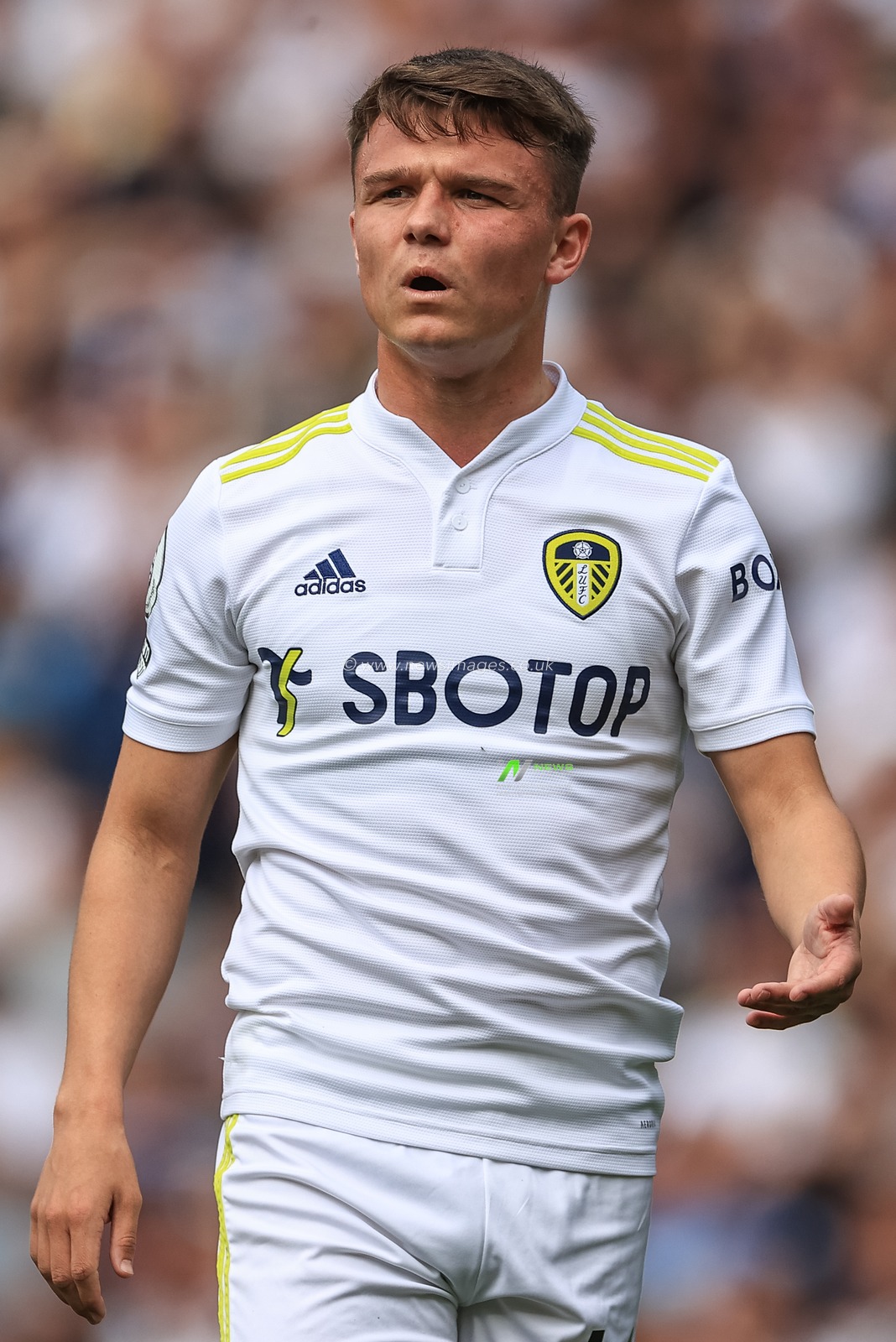 Jamie Shackleton #46 of Leeds United during the game