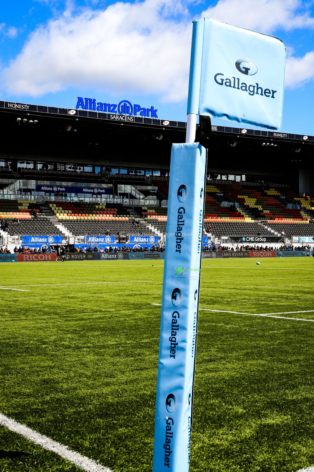4th May 2019 , Allianz Park , London, England; Gallagher Premiership, Saracens vs Exeter Chiefs ; Allianz Park stadium ahead of the fixture.


Credit: Georgie Kerr/News Images