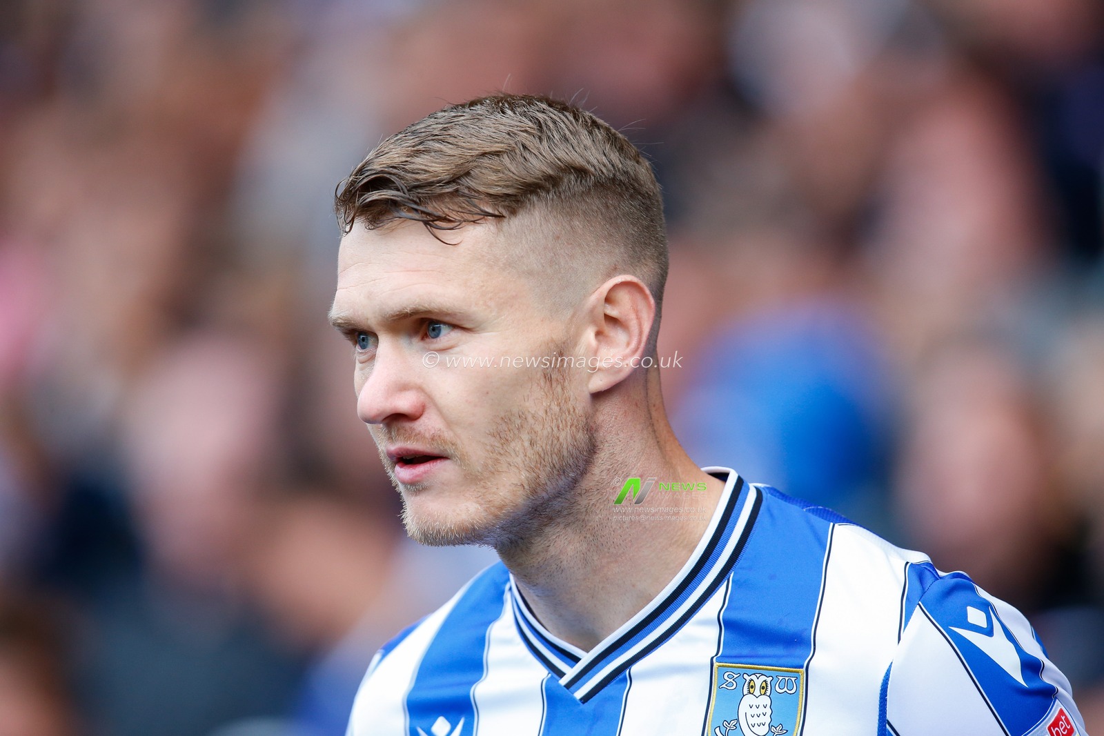 Michael Smith #24 of Sheffield Wednesday during the Sky Bet League 1 match Sheffield Wednesday vs Wycombe Wanderers at Hillsborough, Sheffield, United Kingdom, 24th September 2022

(Photo by Ben Early/News Images)