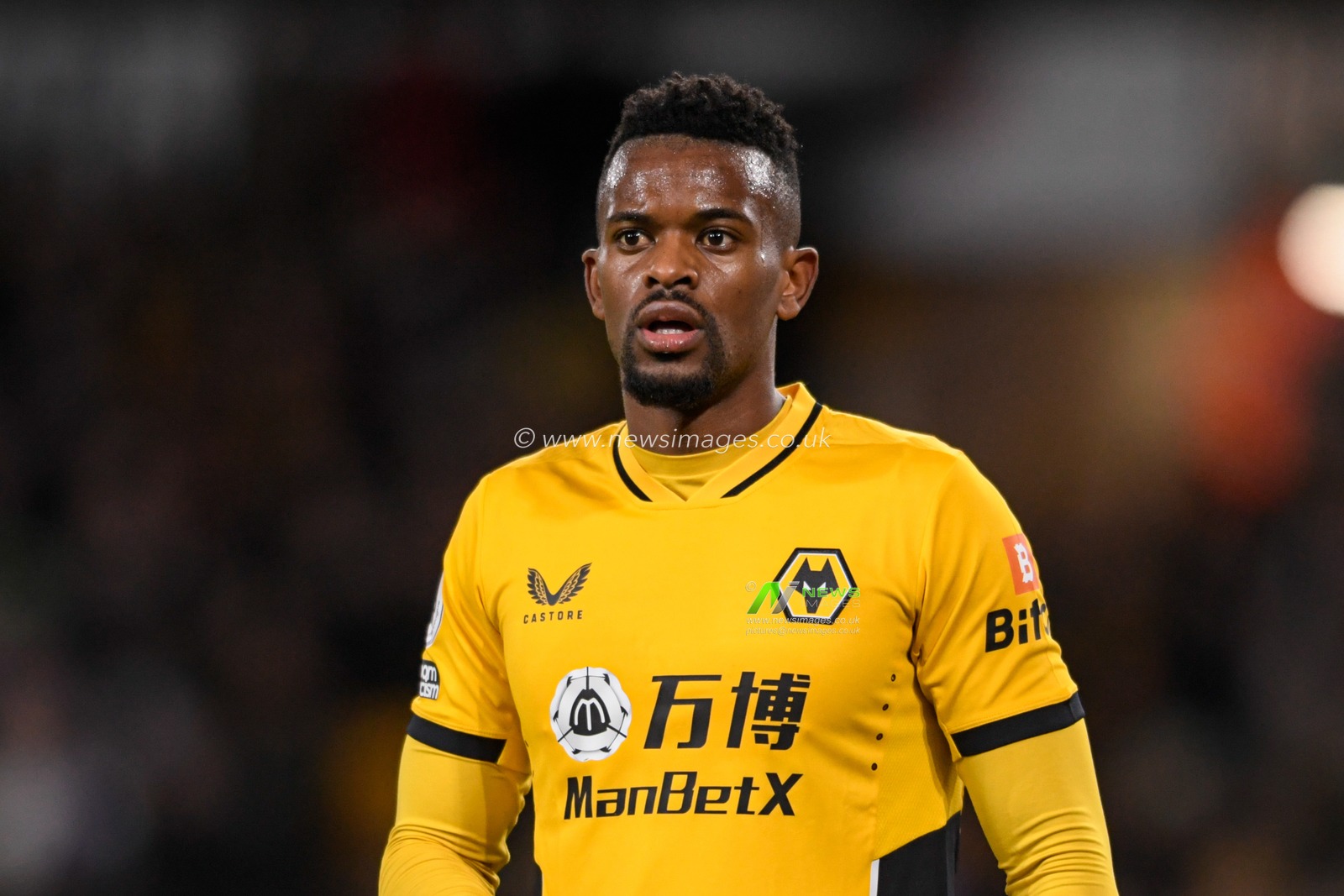 Nelson Semedo #22 of Wolverhampton Wanderers in action during the game