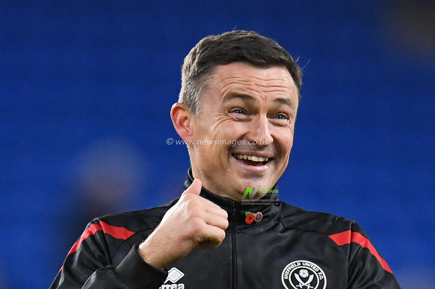 Paul Heckingbottom manager of Sheffield United during the Sky Bet Championship match Cardiff City vs Sheffield United at Cardiff City Stadium, Cardiff, United Kingdom, 12th November 2022

(Photo by Mike Jones/News Images)