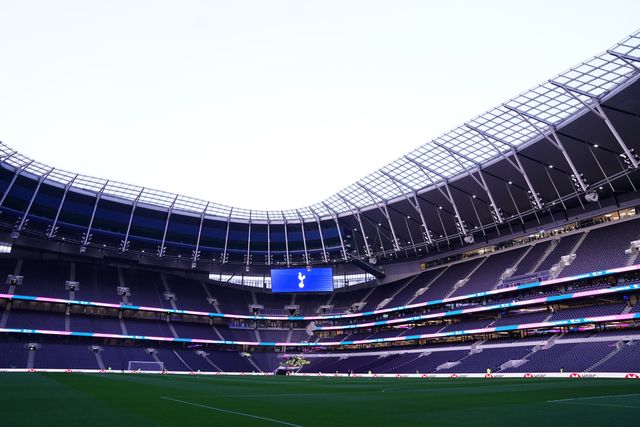 General view of the Tottenham Hotspur stadium ahead of  the Premier League match Tottenham Hotspur vs Crystal Palace at Tottenham Hotspur Stadium, London, United Kingdom on 05 March 2026

(Photo by Harvey Murphy/News Images)