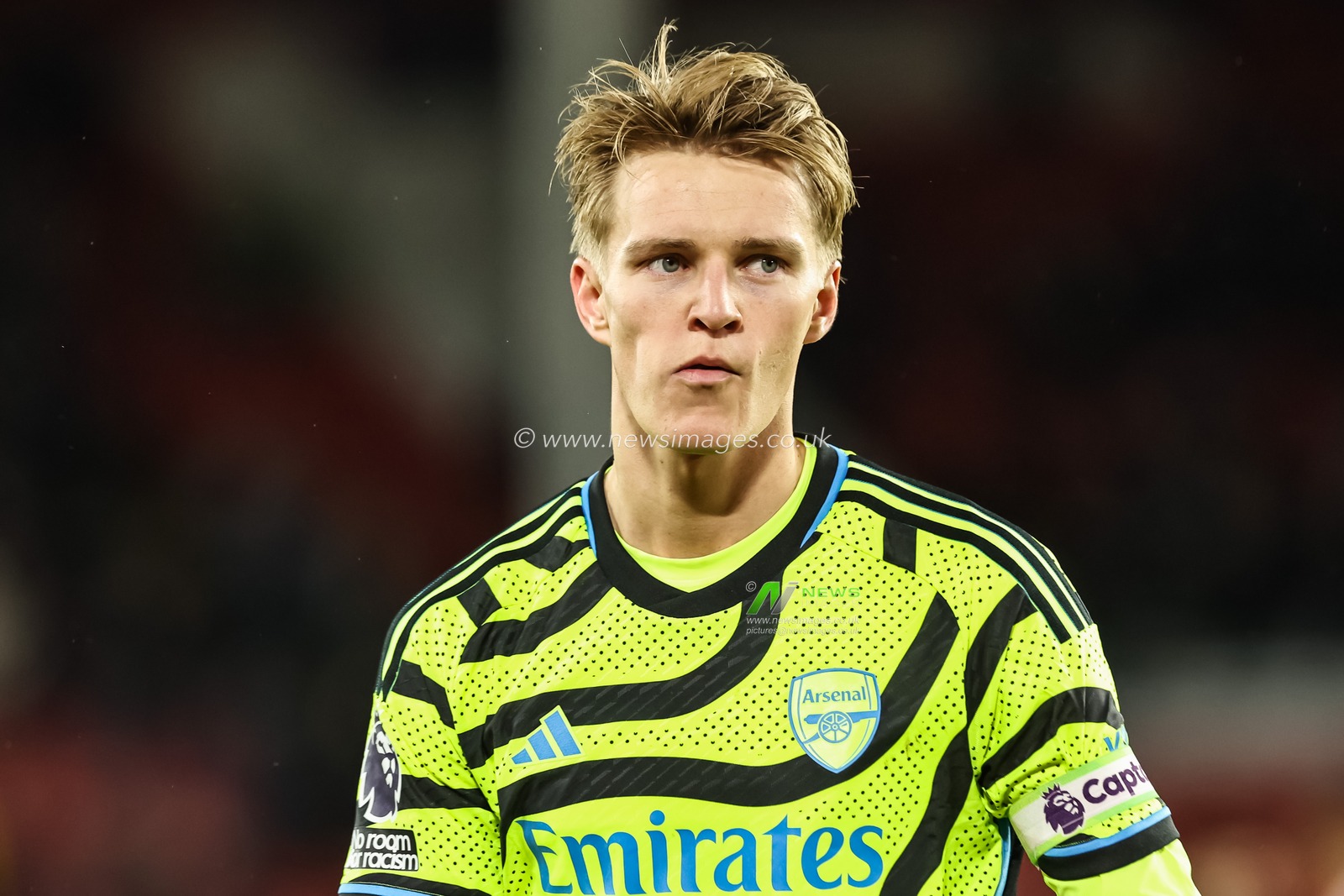 Martin Ã˜degaard of Arsenal after the Premier League match Sheffield United vs Arsenal at Bramall Lane, Sheffield, United Kingdom, 4th March 2024

(Photo by Mark Cosgrove/News Images)
